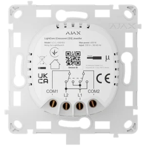 Ajax LightCore (Crossover) [55] (8EU) ASP Бездротовий сенсорний перехресний вимикач світла