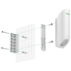 Ajax Smartbracket MotionProtect Curtain white Кріпильна панель