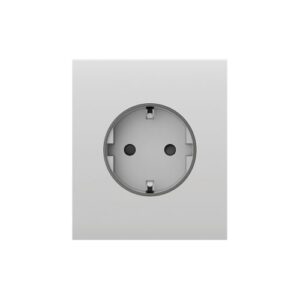 Бічна панель для вбудованої розетки Ajax SideCover for Outlet Basic, fog