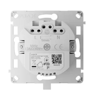 Ajax OutletCore (smart) [type F] [55] (8EU) Реле керування розеткою