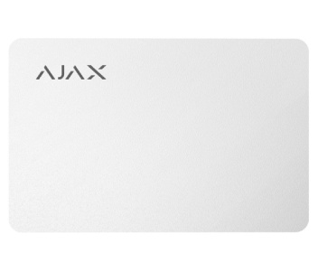 Ajax Pass white (3pcs) Безконтактна картка керування
