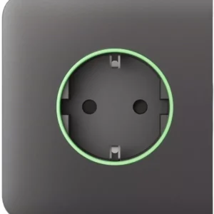 Бічна панель для вбудованої розетки Ajax SideCover for Outlet smart, Jeweler, бездротова, graphite