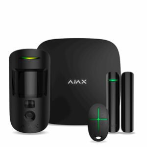 Ajax StarterKit Cam Plus (чёрный) Комплект охоронної сигналізації