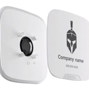 Ajax Brandplate 10 шт. (Белый) Лицьова панель для Ajax StreetSiren