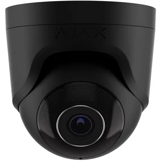 TurretCam (8EU) ASP black 5МП (2.8мм) IP відеокамера Ajax