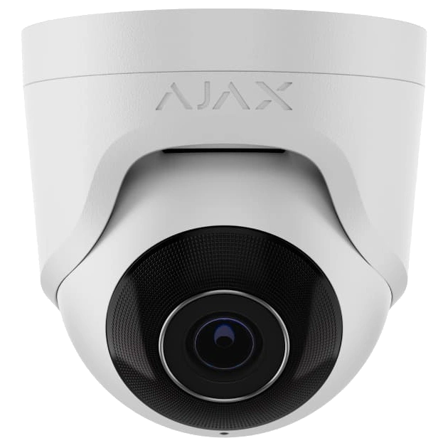 TurretCam (8EU) ASP white 5МП (4мм) IP відеокамера Ajax