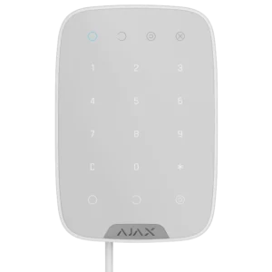 Дротова сенсорна клавіатура Ajax Superior Keypad white Fibra