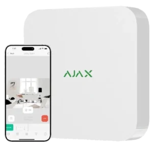 Ajax NVR (8ch) (8EU) white Відеореєстратор