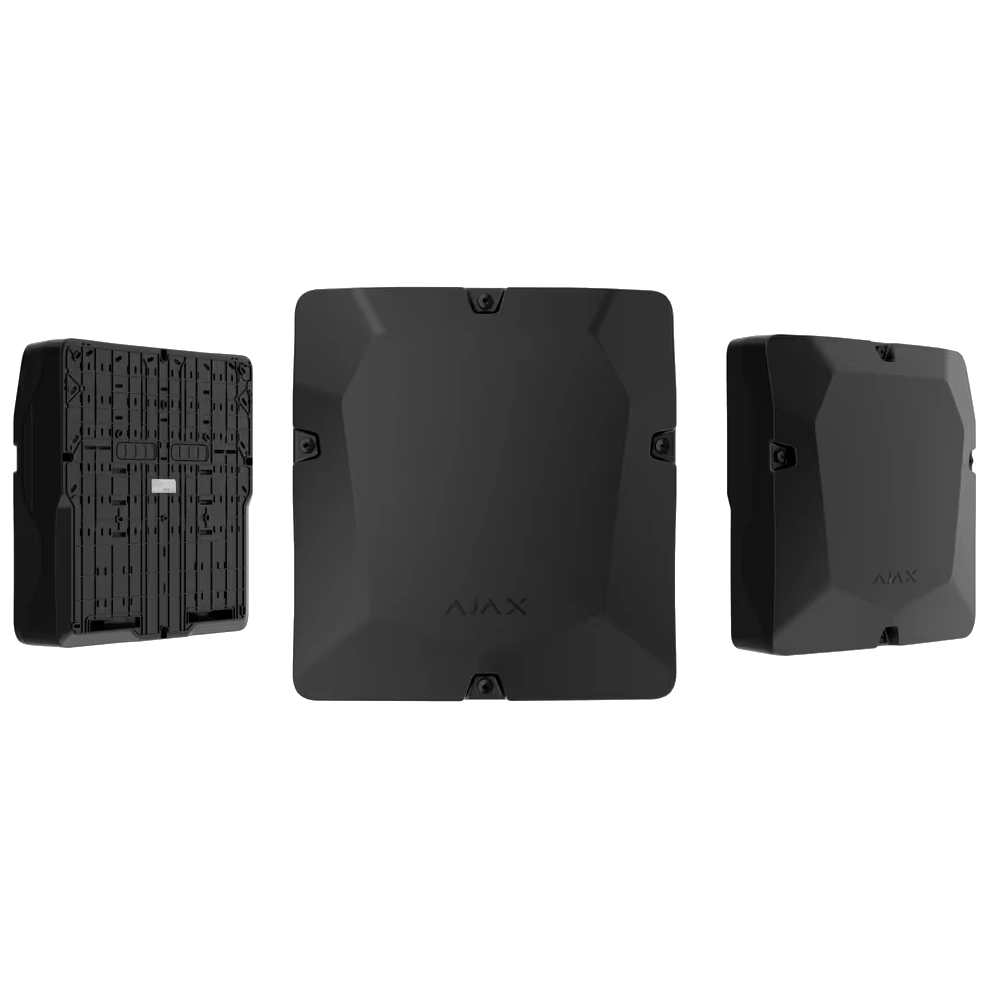Ajax Case (260×210×93) ASP black Корпус для захищеного дротового під’єднання пристроїв
