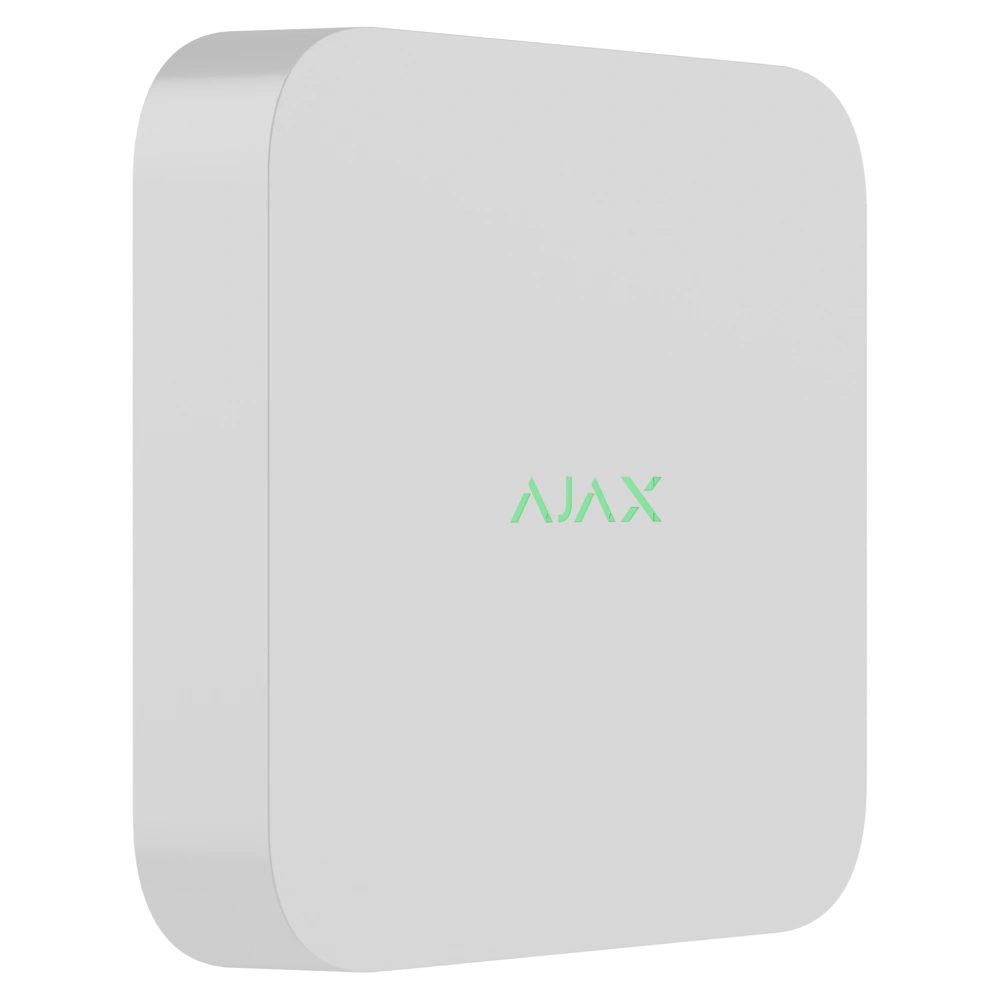Ajax NVR DC (8ch) white Відеореєстратор - Зображення 3