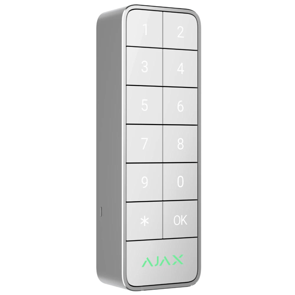 Дротова клавіатура Ajax Superior Keypad Outdoor white Fibra - Зображення 3