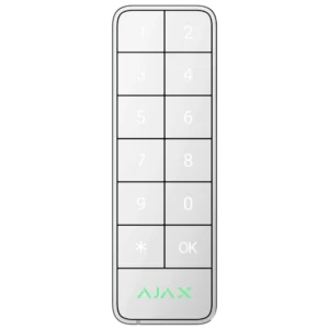Дротова клавіатура Ajax Superior Keypad Outdoor white Fibra