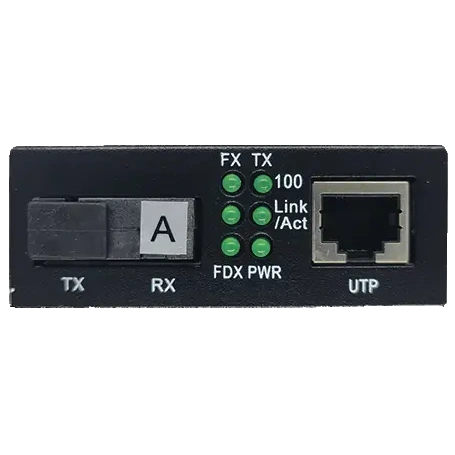 ALISTAR X3S 100M 10/100BASE-T RJ-45 - 100BASE-FX 1SM WDM SC 20KM TX1310/RX1550nm LFP Медіаконвертор - Зображення 3