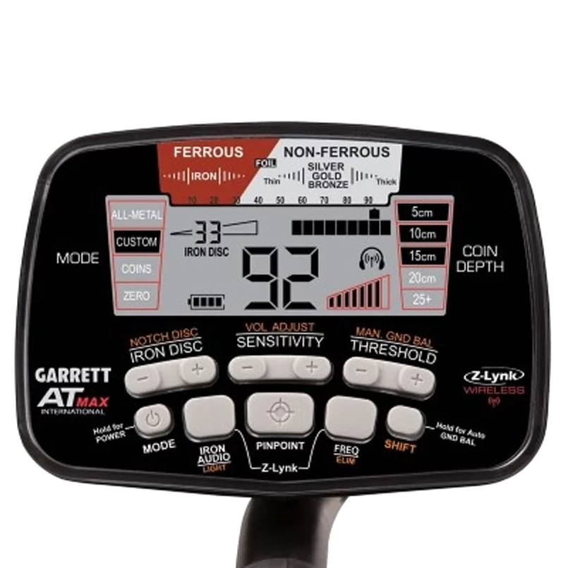 Garrett AT Max Металодетектор з навушниками Garrett MS-3 - Зображення 4