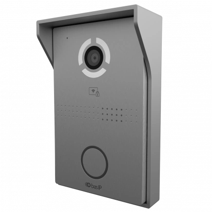 Bas-IP AV-03BD silver IP-виклична панель зі зчитувачем UKEY для IP-домофонів - Зображення 3