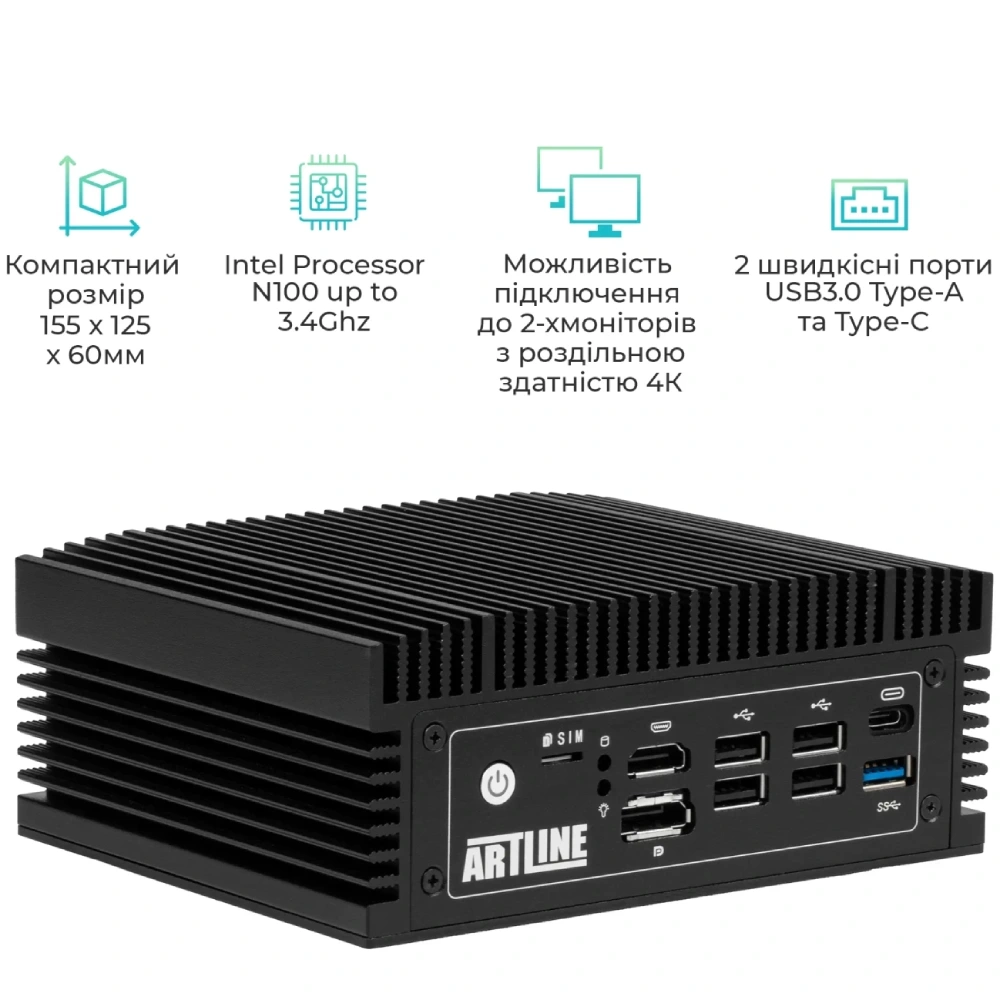 ARTLINE Business B14 (B14v25Win) Windows 11 Pro Неттоп - Зображення 2