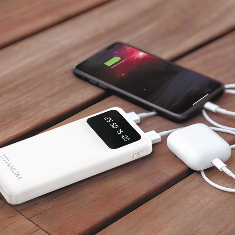 TITANUM OL21 White 10000mAh Повербанк - Зображення 5