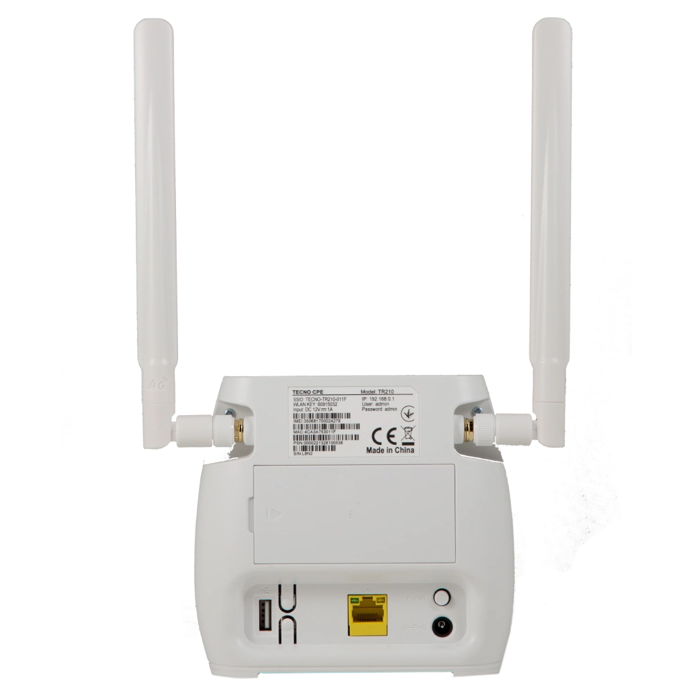 Tecno TR210 автономний 4G LTE Wi-Fi роутер - Зображення 4