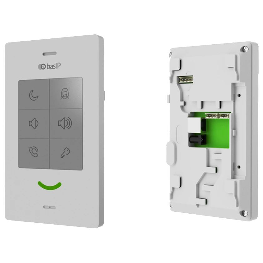 Bas-IP SP-03 white Аудіодомофон - Зображення 3