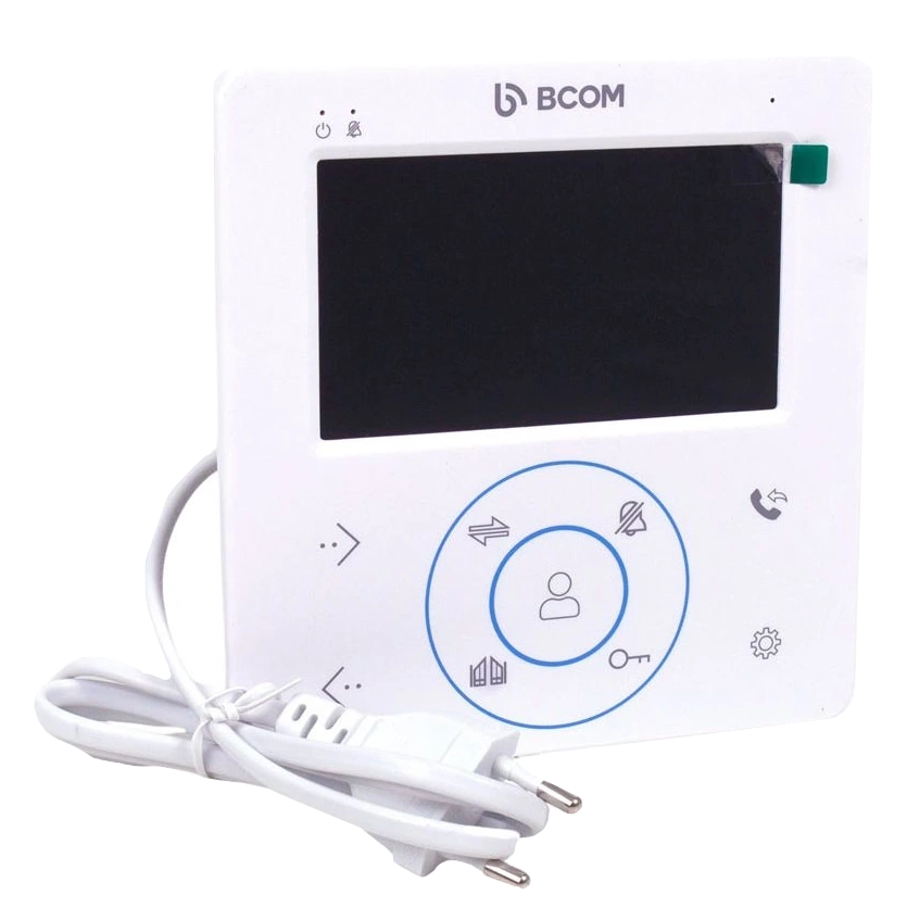 BCOM BD-480 White Kit Комплект відеодомофона - Зображення 3