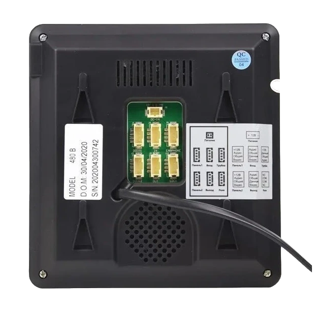 BCOM BD-480M Black Kit Комплект відеодомофона - Зображення 7