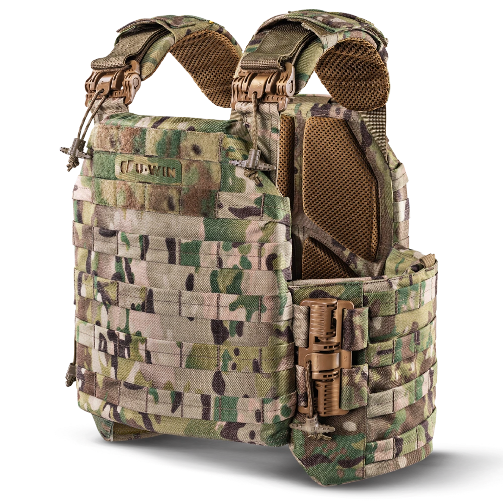 U-WIN PRO Plate Carrier 250х300 розмір M Плитоноска / тактичний жилет зі швидким скиданням