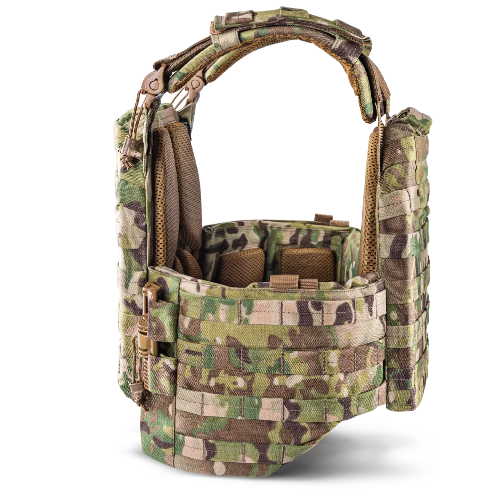 U-WIN Plate Carrier PRO мультикам Плитоноска / тактичний жилет зі швидким скиданням - Зображення 3
