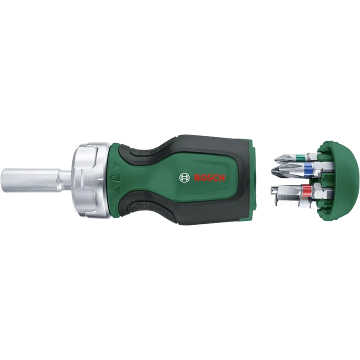 Bosch Stubby (1600A027PK) з тріскачкою + 6 біт Викрутка