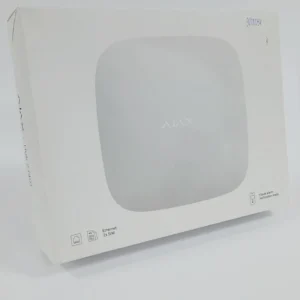 Інтелектуальна охоронна централь Ajax Hub 2, модуль 4G, ethernet, jeweller, бездротова, білий