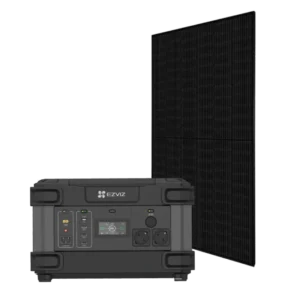 Portable Power Station CS-PS1300 (CN066)(FR) + Canadian Solar CS6R-395MS Full Black Система автономного живлення однофазна