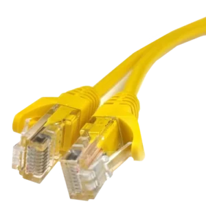 5е UTP RJ45 1м Патч-корд литий жовтий