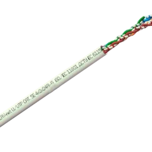 Cat. 5 U/UTP Кабель ЗЗКМ (UTP мідь внутрішній 2-х парний (4х жил. * 0,48)) 2x2x48, бухта 305м