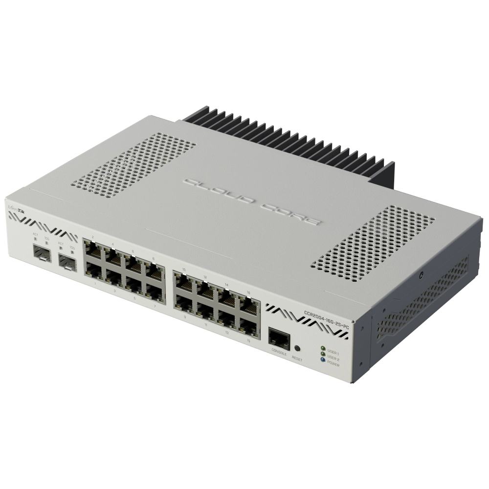 MikroTik CCR2004-16G-2S+PC Маршрутизатор - Зображення 5