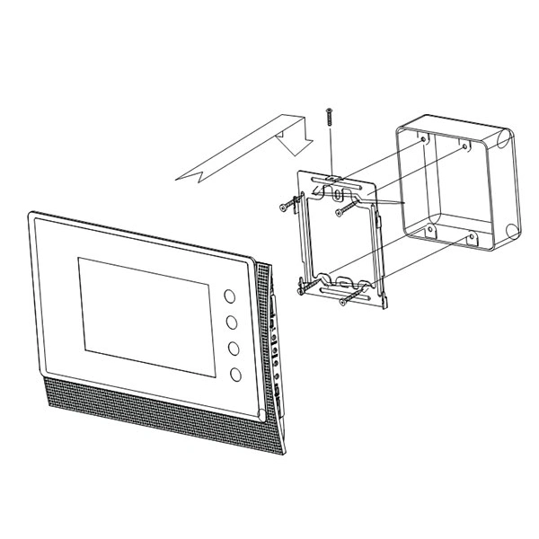 Commax CDV-70U Відеодомофон - Зображення 3