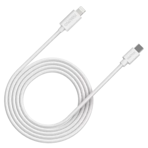 Canyon CFI12B white (Lightning - USB-C ) 2м 20Вт Кабель