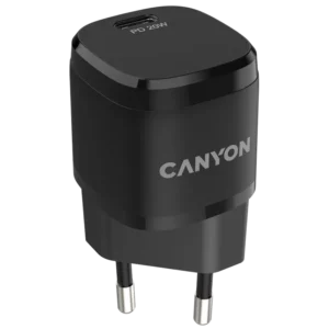 Canyon H-08 black (PD 20W) Мережевий зарядний пристрiй
