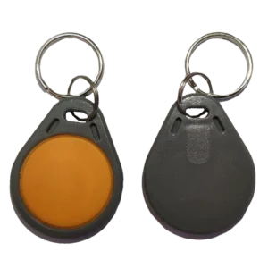 KEYFOB EM Grey/Yellow RFID брелок