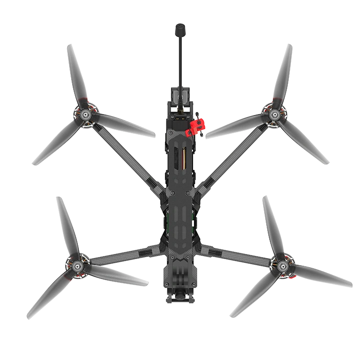 Chimera7 Pro V2 Analog 5.8G 2.5W 6S BNF TBS FPV квадрокоптер - Зображення 6