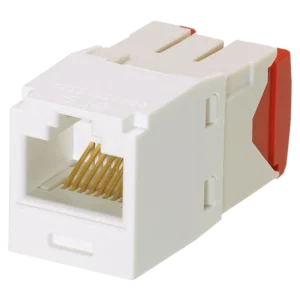 Panduit CJ5E88TGAW Модуль Mini-Com RJ45 UTP, кат.5е, білий