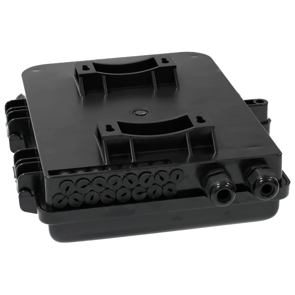 Simplex 16xSC IP65/54 2-вводи Розподільчий вуличний оптичний бокс - Зображення 3