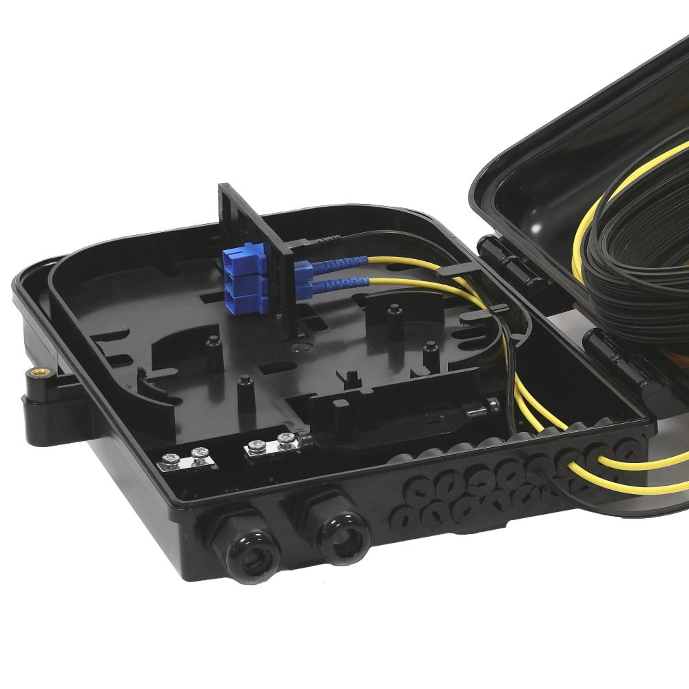 Simplex 16xSC IP65/54 2-вводи Розподільчий вуличний оптичний бокс - Зображення 4