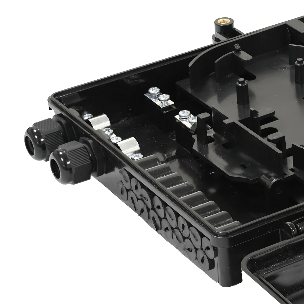 Simplex 16xSC IP65/54 2-вводи Розподільчий вуличний оптичний бокс - Зображення 5