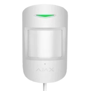 Дротовий сповіщувач руху та розбиття скла Ajax Superior CombiProtect white Fibra