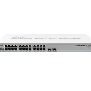 MikroTik CRS326-24G-2S+RM L2 Комутатор 24 порти керований