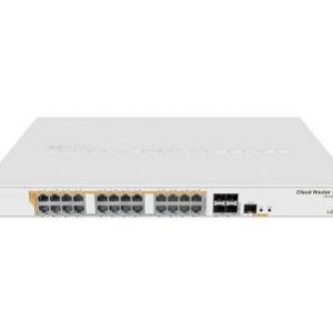 MikroTik CRS328-24P-4S+RM PoE Комутатор 24 порти керований