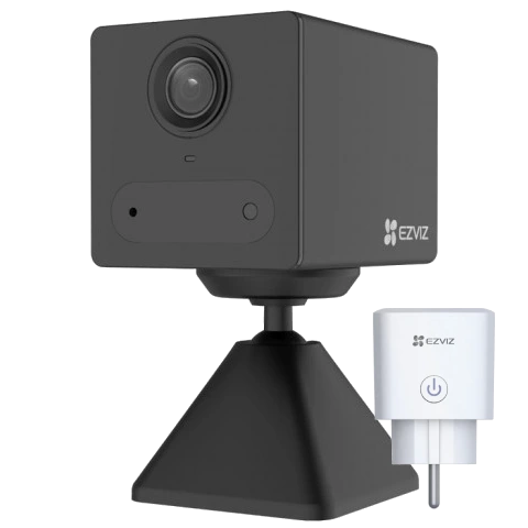 Ezviz CS-CB2 (1080P,BK)+CS-T30-10B-EU Комплект камера та розетка