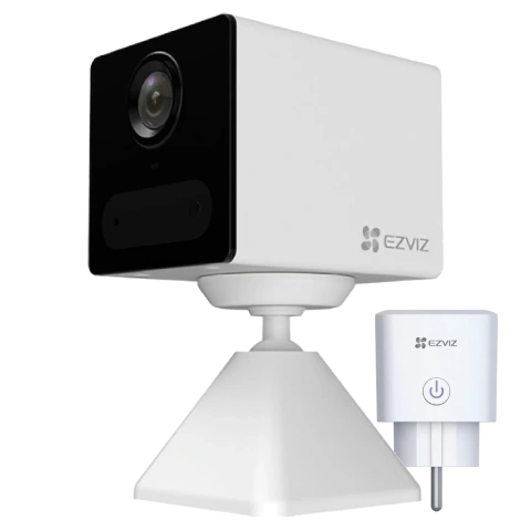 Ezviz CS-CB2 (1080P,WH)+CS-T30-10B-EU Комплект камера та розетка