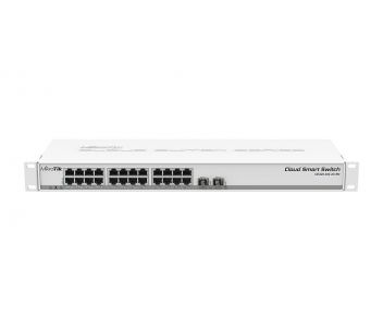 MikroTik CSS326-24G-2S+RM Комутатор 24 порти керований