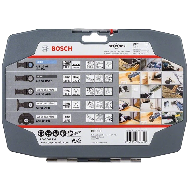 Bosch Pro Best of Cutting (Starlock) Набір полотен - Зображення 3