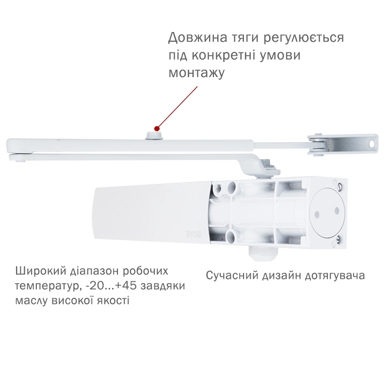RYOBI 1200 D-1200 WHITE Дотягувач - Зображення 3